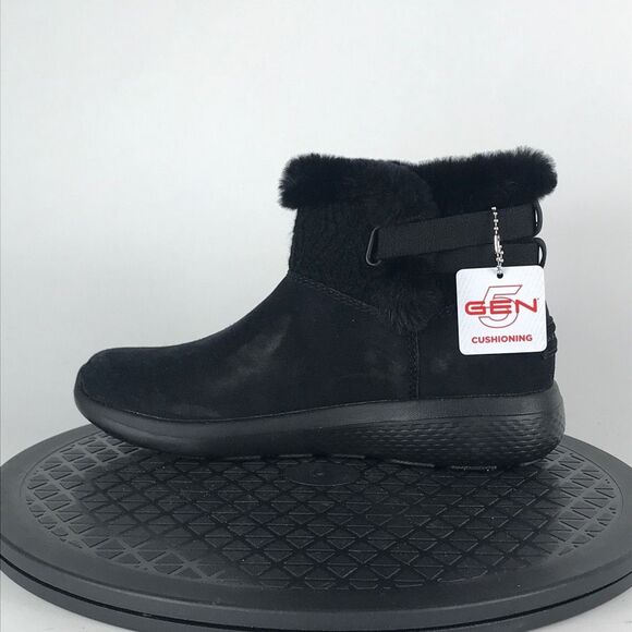 Skechers On The Go City 2 Black Ankle Boots 144445 Women’s Size 5 - Picture 9 of 12